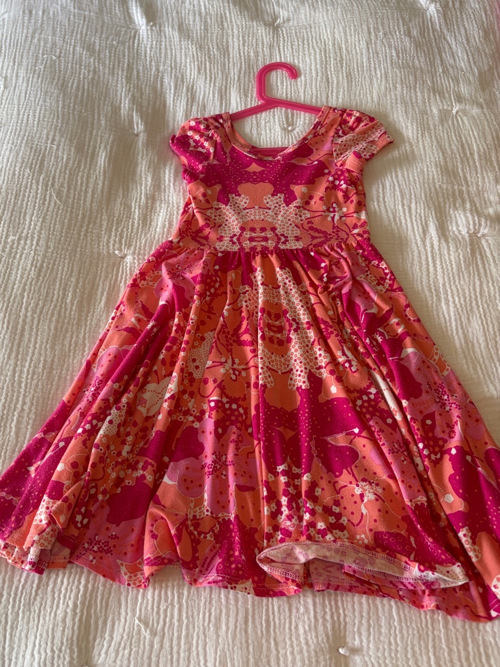 LuLaRoe - Matching mother daughter skirt (XS) & dress (5/6). - Picture 2 of 7